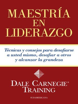 cover image of Maestría en liderazgo